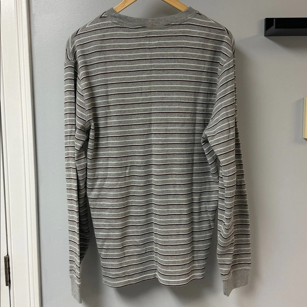 Levi’s Striped Henley Shirt